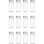 Krumble Kruidenpotjes set van 12 - Glas - 120 ml - Met deksel