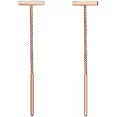 Elli Oorbellen 'Geo' rose-goud