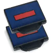 Trodat 6/50/2 Inktkussen Rood, blauw 2 Stuks