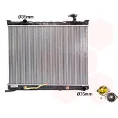 VAN WEZEL 83012705 Radiateur