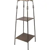 Clayre & Eef Opbergrek 39x39x105 cm ijzer vierkant plantenrek
