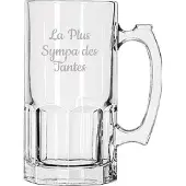 Libbey Bierpul gegraveerd - 1ltr - La Plus Sympa des Tantes