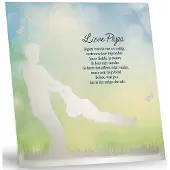 Miko Silver Silhouette spiegel "Lieve Papa"