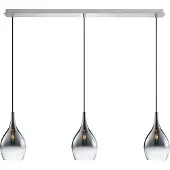 Paul Neuhaus Moderne hanglamp Pilua 3-lichts recht