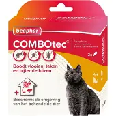 Beaphar Vlooiendruppels COMBOtec Kat Vanaf 1 Kg 2 Stuks