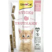 GimCat Sticks Kitten - Kattensnack - Kalkoen 3 stuks
