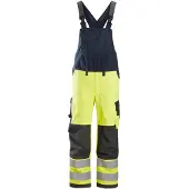 Snickers Protecwork 6060 Bib & Brace Broek High-vis Klasse 2 | Maat: 60