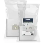 SQOON microvezel stofzuigerzakken 10 zakken (123schoon huismerk)