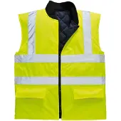 Portwest S469 Hi-Vis Reversible Bodywarmer