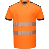 Portwest PW3 Hi-Vis Vision T-Shirt Korte Mouw T181