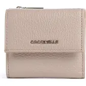 Coccinelle Metallic Soft Portemonnee nude
