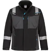 Portwest Vlamvertragende softshell antistatisch FR704 L / Zwart