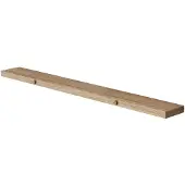 MOEBE Gallery shelf fotoplank 70 cm Eikenhout