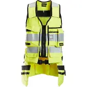 Snickers 4260 ProtecWork Bodywarmer Klasse 1 High-Vis Geel maat S heren