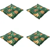 Madison zitkussen lua green ca. set van 4
