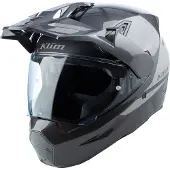 KLIM X1 Alpha, avonturenhelm ,donkergrijs/zilver ,XL