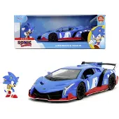 Jada Toys - Sonic Lamborghini Veneno 1:24 - 9335433314R00