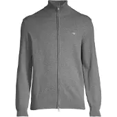 Gant Sweatvest donkergrijs