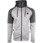 Gorilla wear Sportjas lichtgrijs / donkergrijs