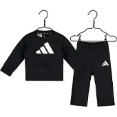 Adidas Trainingspak 'Essentials' zwart / wit