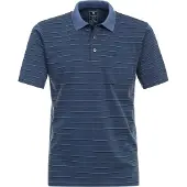REDMOND Polo heren Blauw Polo Shirt wash & wear 241860900/11