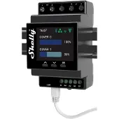 Shelly Pro Dual Cover Pm Din-Railcontroller Voor Smart Home