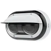 Axis P4708-PLVE - Netwerkpanoramacamera - Koepelvormig - Voor buitengebruik - Vandaalbestendig / Weerbestendig - Kleur (dag en nacht)