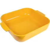 Peugeot Appolia Ovenschaal Vierkant 36 Cm - Ovenschalen Keramiek Saffron Yellow - 61456