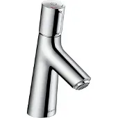 Hansgrohe Talis Select S - Wastafelkraan 80 met waste, drukknopbediening, chroom 72040000
