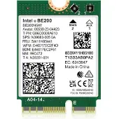 Intel Wi-Fi 7 BE200 Intern WLAN / Bluetooth 5800 Mbit/s
