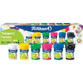 Pelikan schoolplakkaatverf - 6x25 ml - 6 kleuren