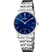 Festina Horloge, F20047/3 Zwitserse Acero, Zilver