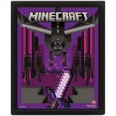 Pyramid MINECRAFT (ENDER DRAGON DUEL) LENTICULAR POSTER