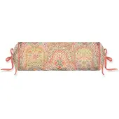 Pip studio Sierkussen Jabali Flower Roll Koraalrood (22 x 70 cm)