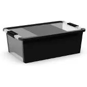 Kis Bi Box - Opbergbox 26L - Ergonomische handgrepen - Zwart
