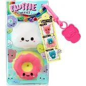 FLUFFIE STUFFIEZ Mini - Verrassingsitem - 7 cm - Oranje en roze - Plukknuffel