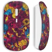 MANIACASE Psychedelische Stijl Draadloze Muis