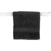 QUVIO Handdoekhouder met stang - 7 x 50 x 3 cm - Wit