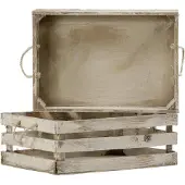 Vatenhandel Stijf Kist met koord 3 - lats / old look groot