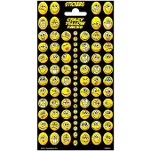 Totum Stickers Crazy Yellow Faces