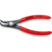 Knipex Precisie-borgveertang voor buitenringen op assen | Anti-slip kunststof bekleed - 49 21 A01 SB