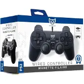 Trade invaders Freaks and Geeks - Zwarte controller voor PS2/PS1