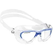 Cressi Cobra Swimming Mask Transparant,Blauw