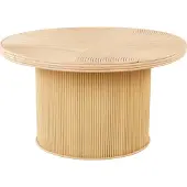 Beliani ILIOS - Salontafel set - Natuurlijk - Rotan