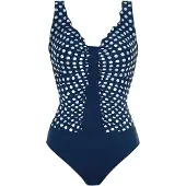 Sunmarin Badpak donkerblauw / wit