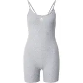 Adidas Originals Jumpsuit 'Essentials' grijs gemêleerd / wit