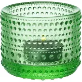Iittala Kastehelmi Lantaarn 6,4 Cm Appelgroen - Kandelaars Glas Apple Green - 1007579