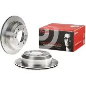 Brembo Remschijf 09B61210 achter, geventileerd, 1 Stuk