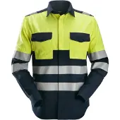 Snickers Workwear 8560 ProtecWork, Shirt met Lange Mouwen Klasse 1