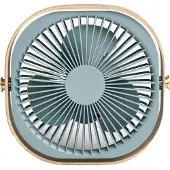 Printworks Tafelventilator FANTASTIC 20 cm, blauw, hout, Printworks